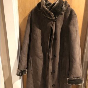 Gallery Full Length Faux Fur Coat